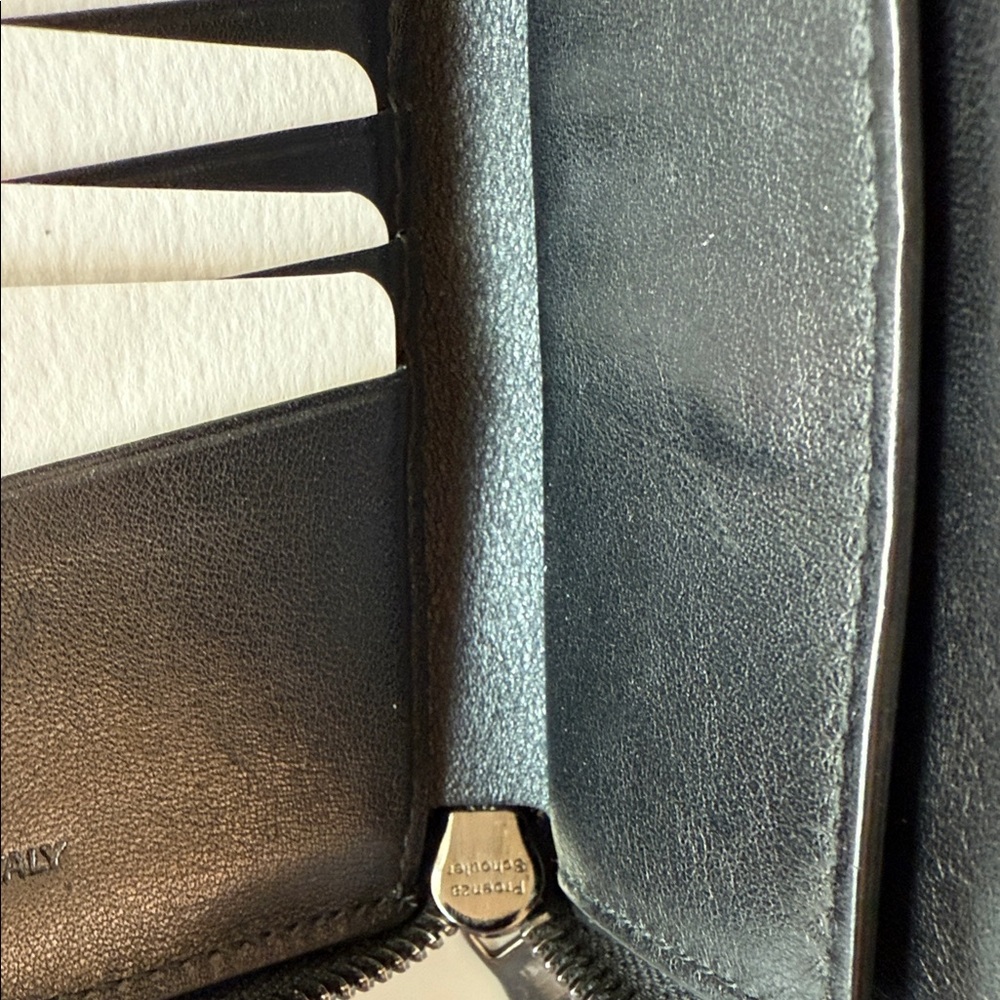 Proenza Schouler Trapeze Black Leather Wallet - Picture 9 of 9